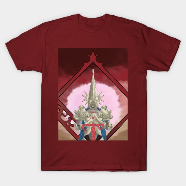 Crisanta of the Wrapped Agony T-Shirt by Mounaim